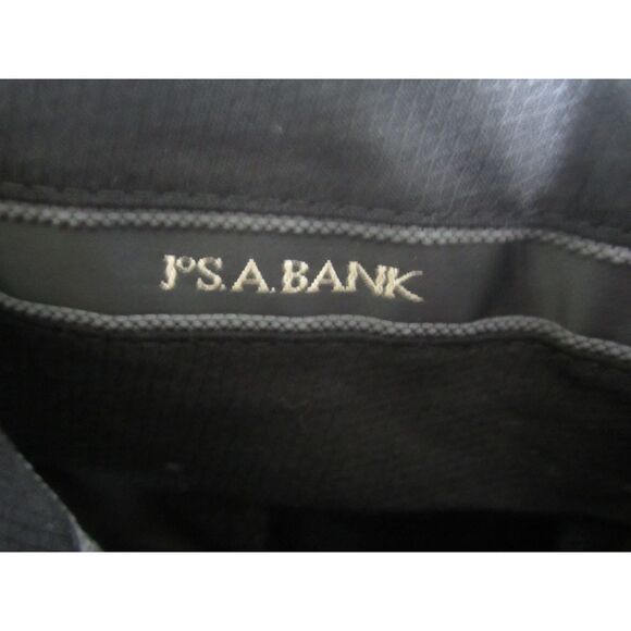 JOSEPH A BANK MENS' WOOL NAVY FLAT FRONT DRESS PANTS 39W 30L - Picture 3 of 4